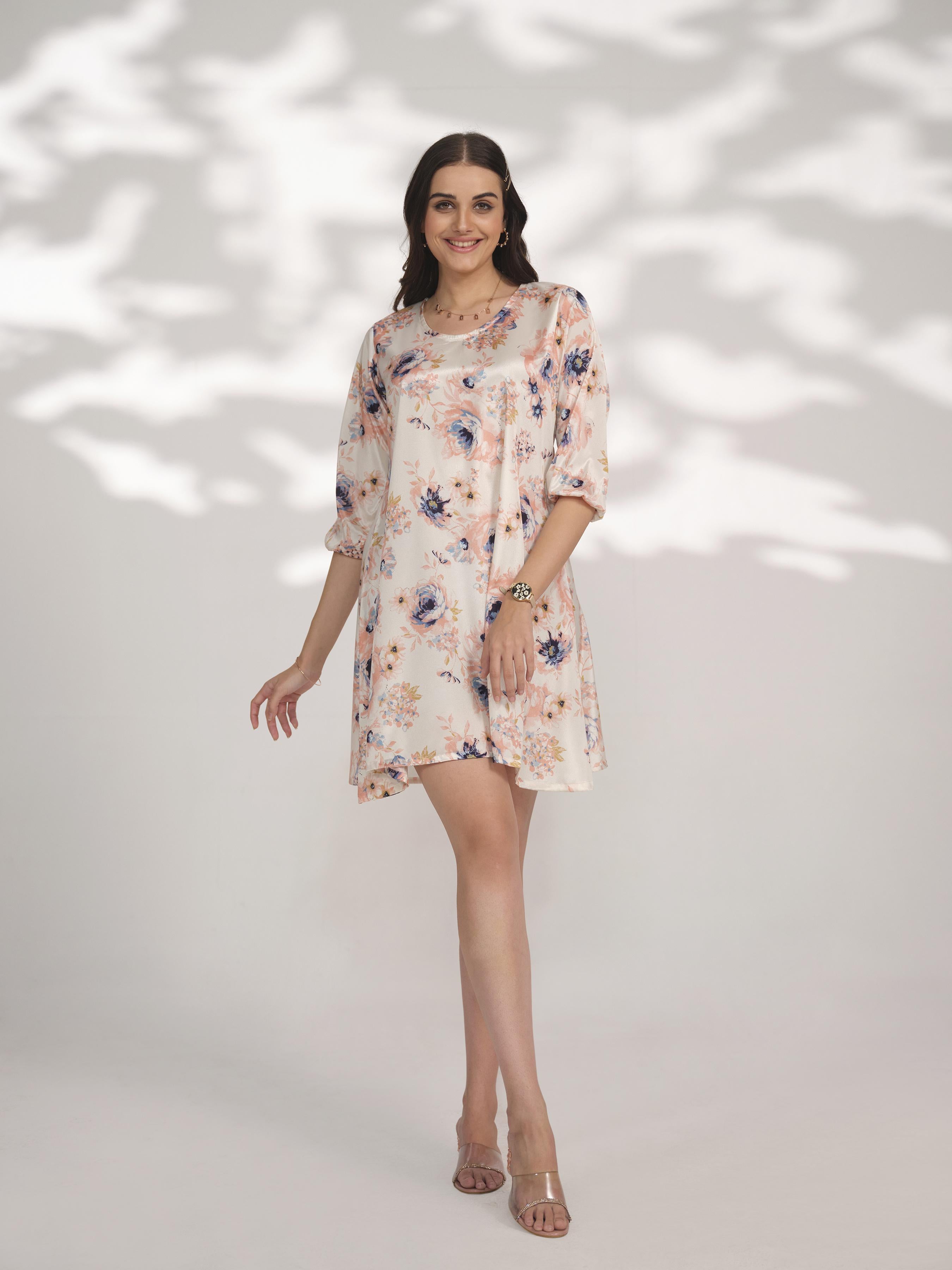 Floral Flair Dress | 3 bison