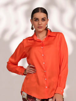 Formal Orange Shirt | 3 bison