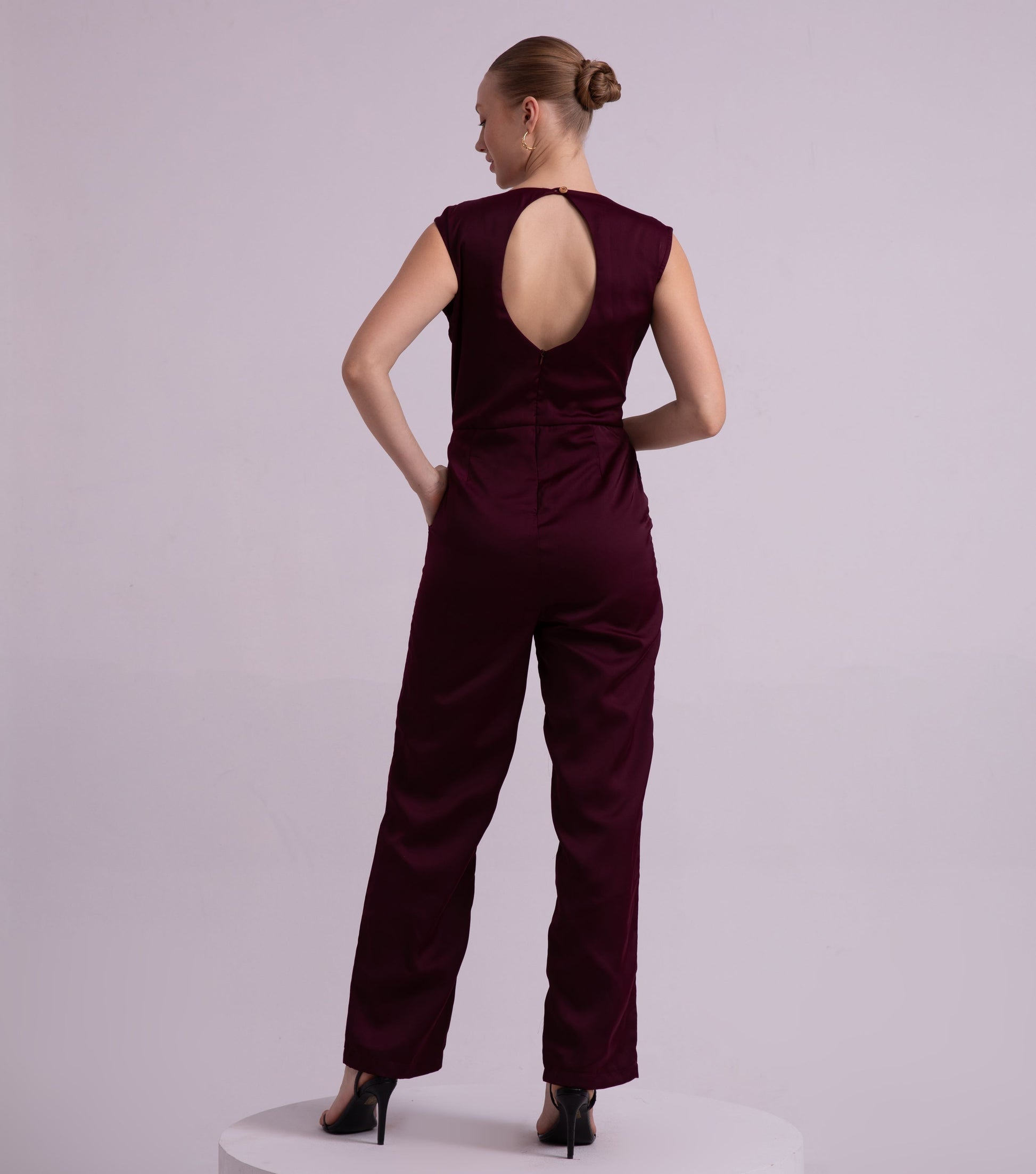 Purple Casual Jumpsuit 5