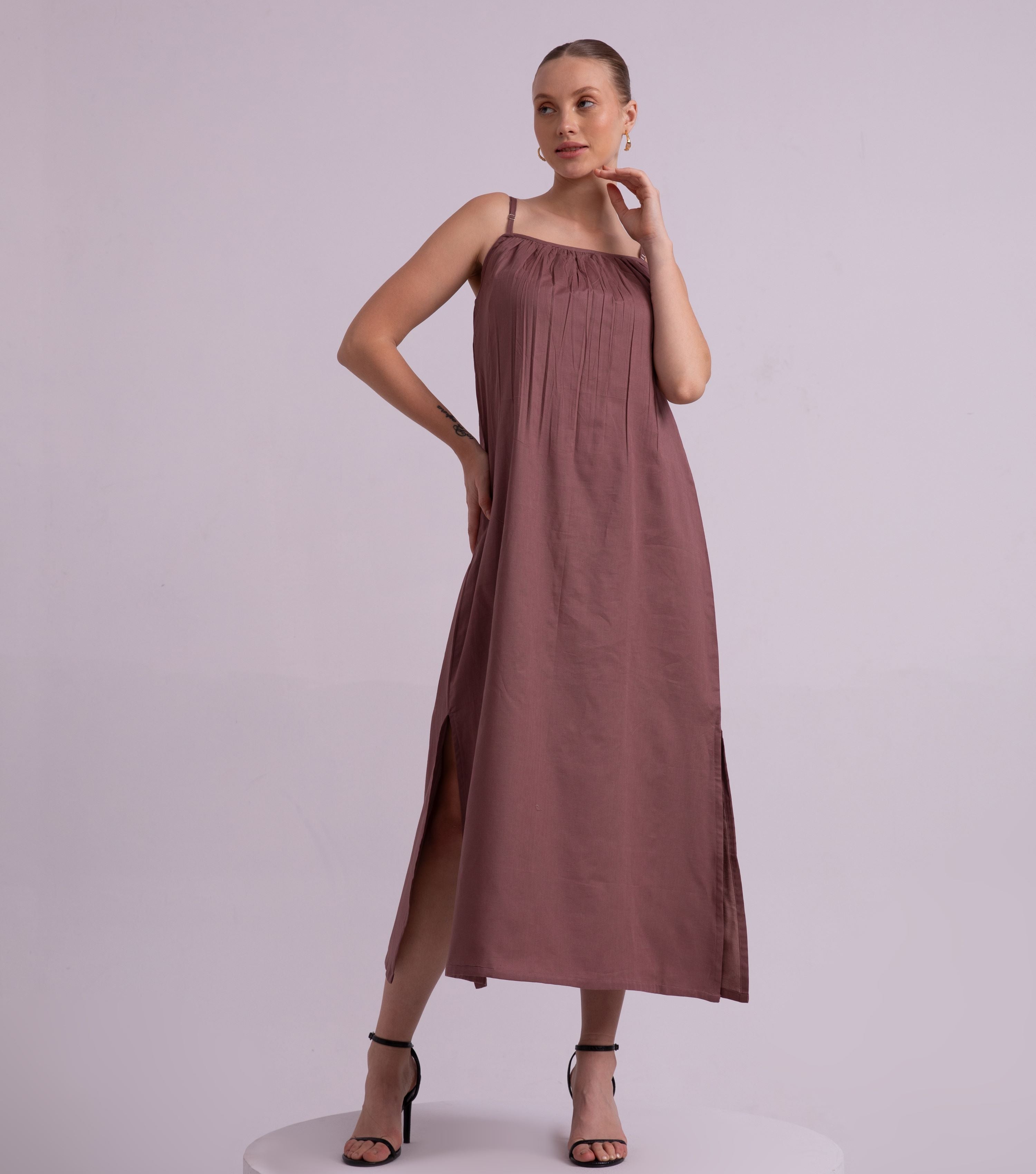 Auburn Maxi Western Dress for Ladies 2