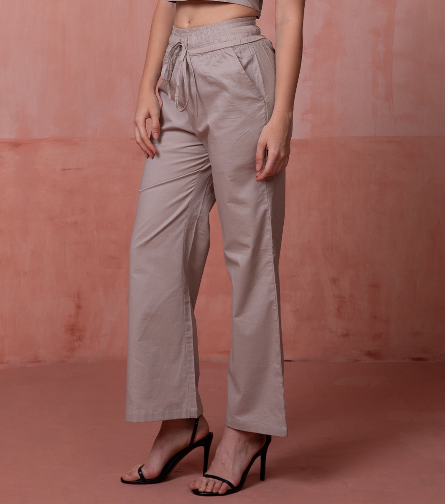 Beige Comfy Trouser 5