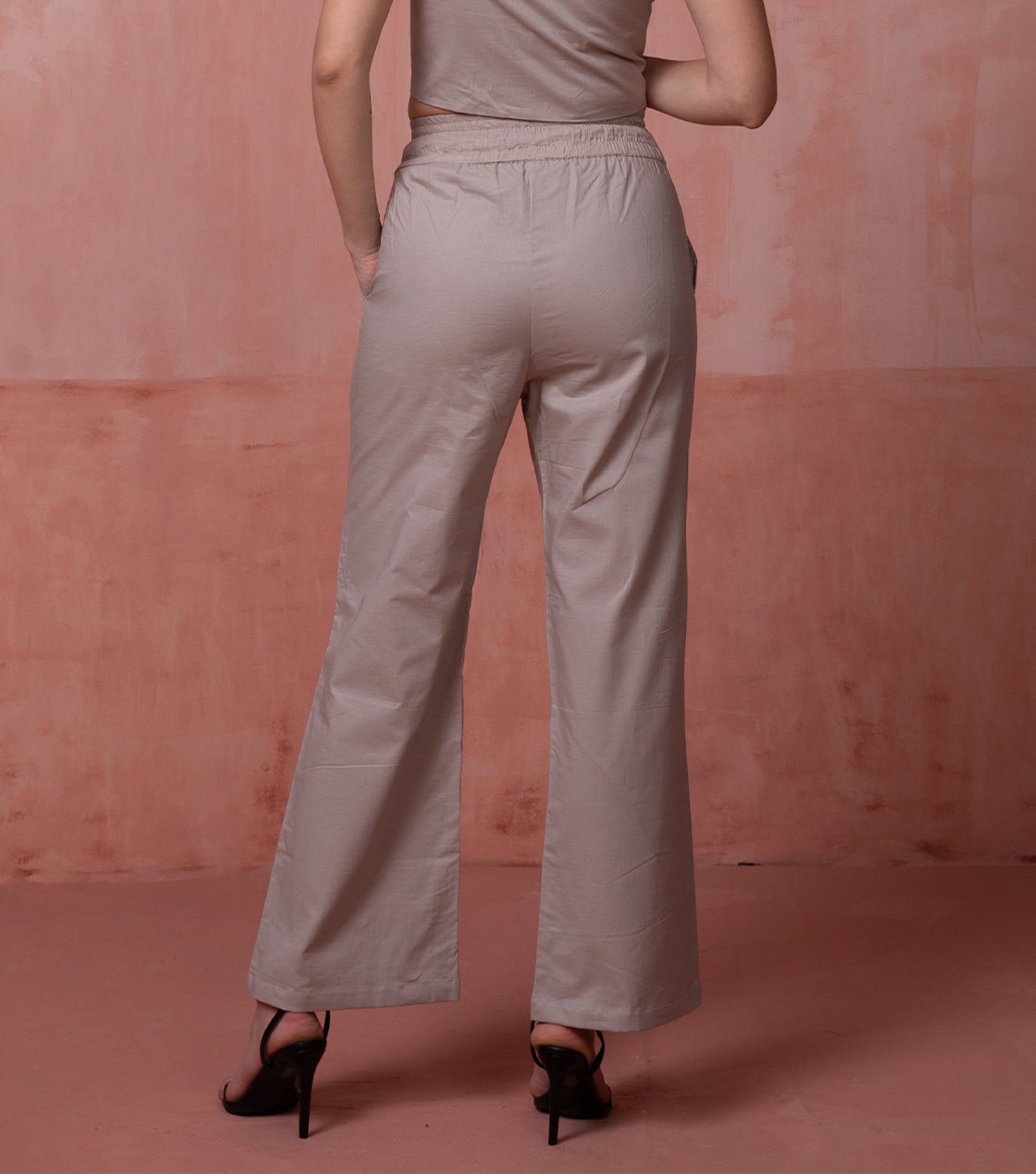 Beige Comfy Trouser 6