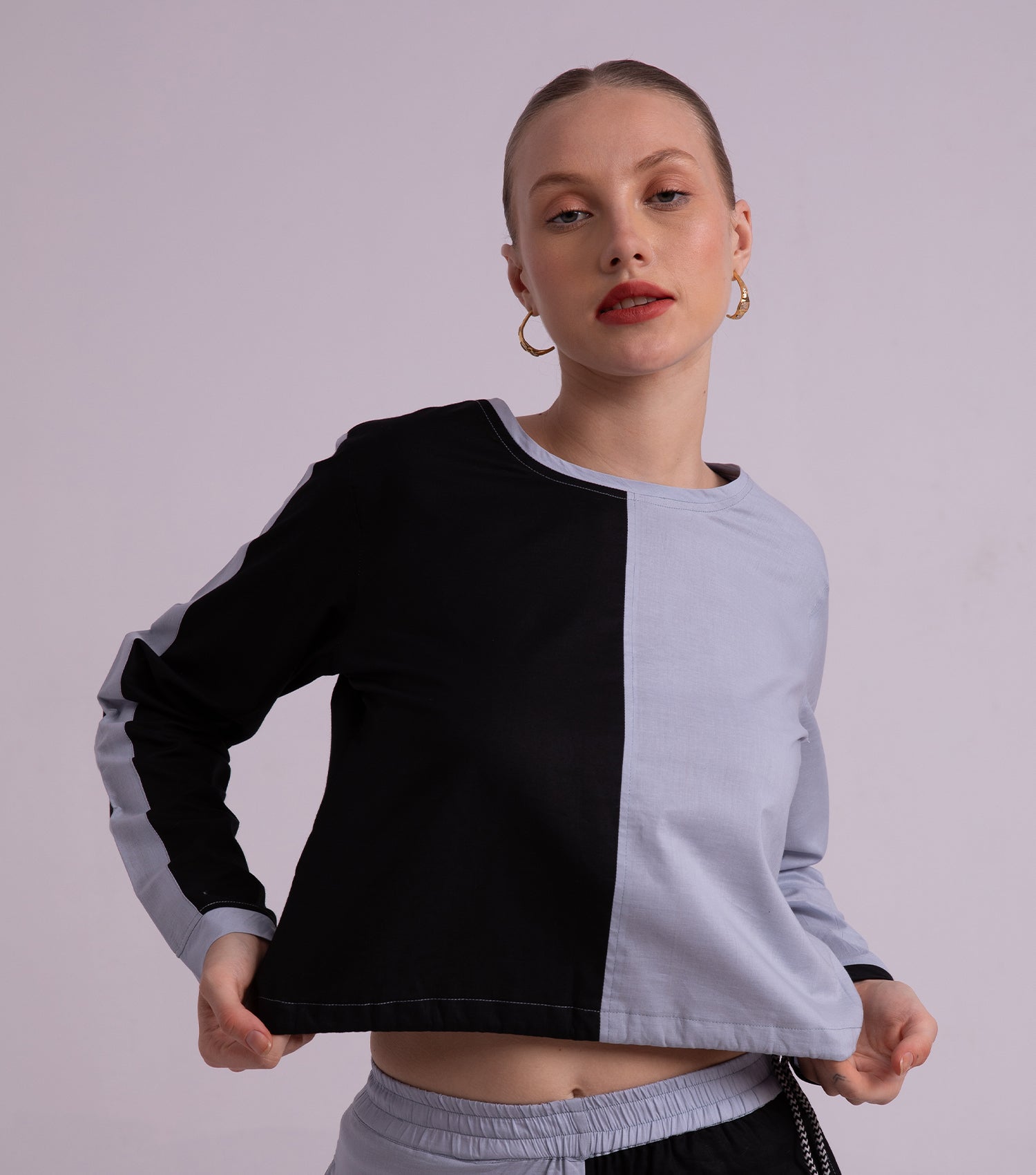 Charcoal Cozy T-Shirt for Women 2