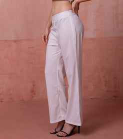 Casual White Trouser 5