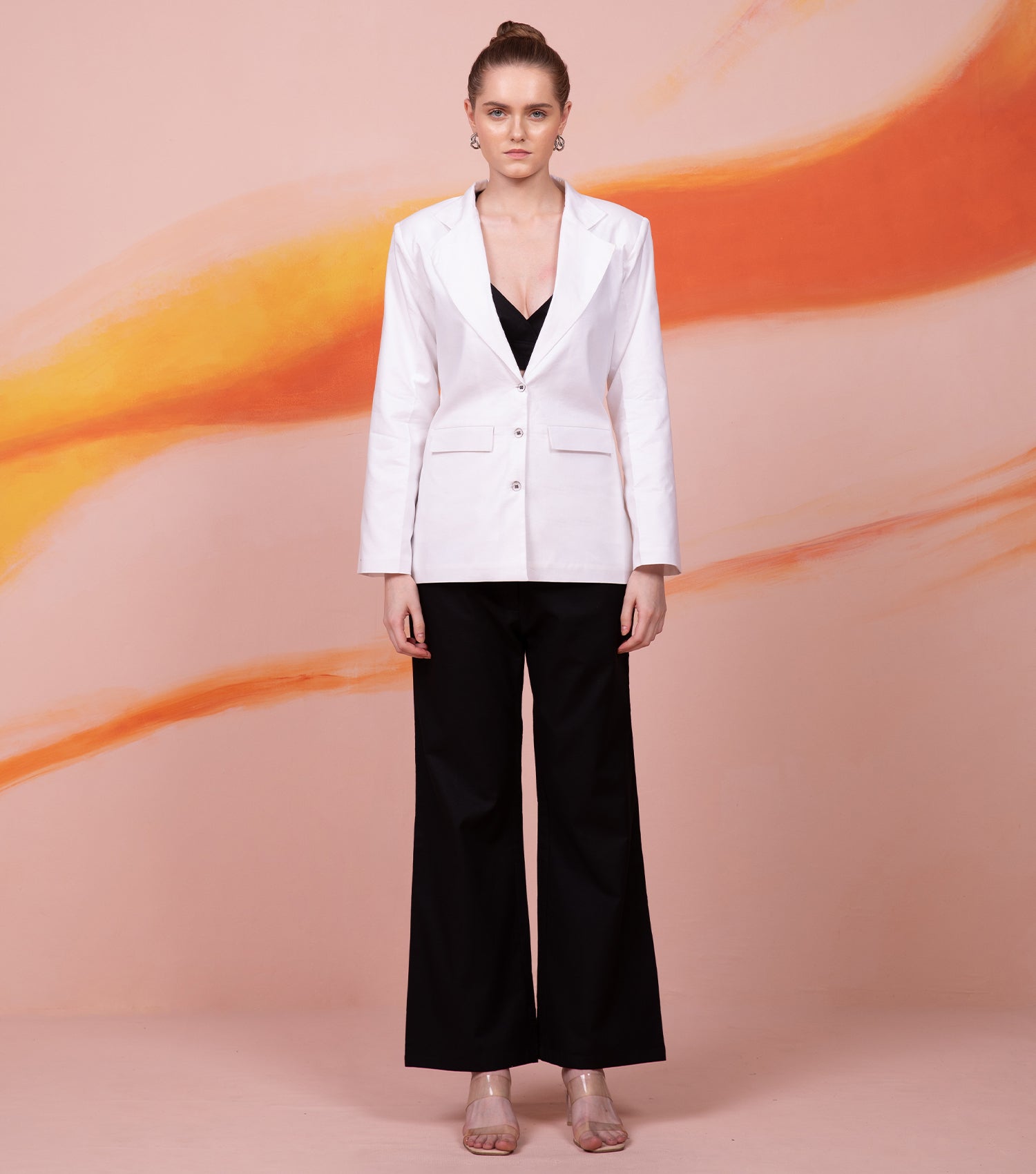 Classic Black Office Wear Pant for Women 2