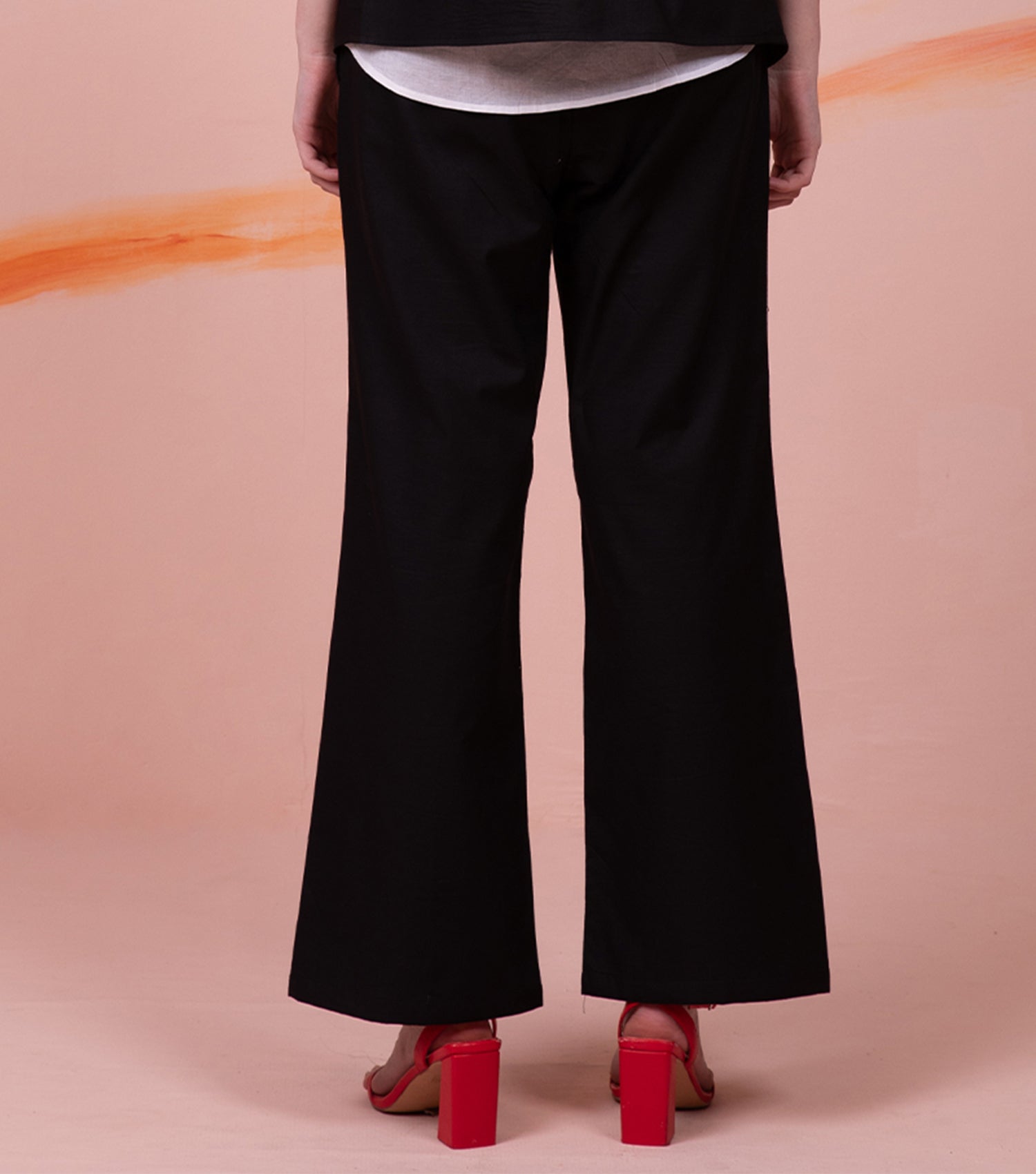 Classic Black Parallel Pant for Women 4