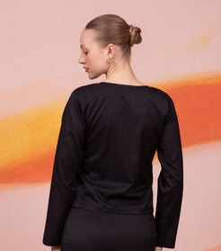 Classic Black Top for Women 3