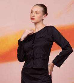 Classic Black Top for Women 4