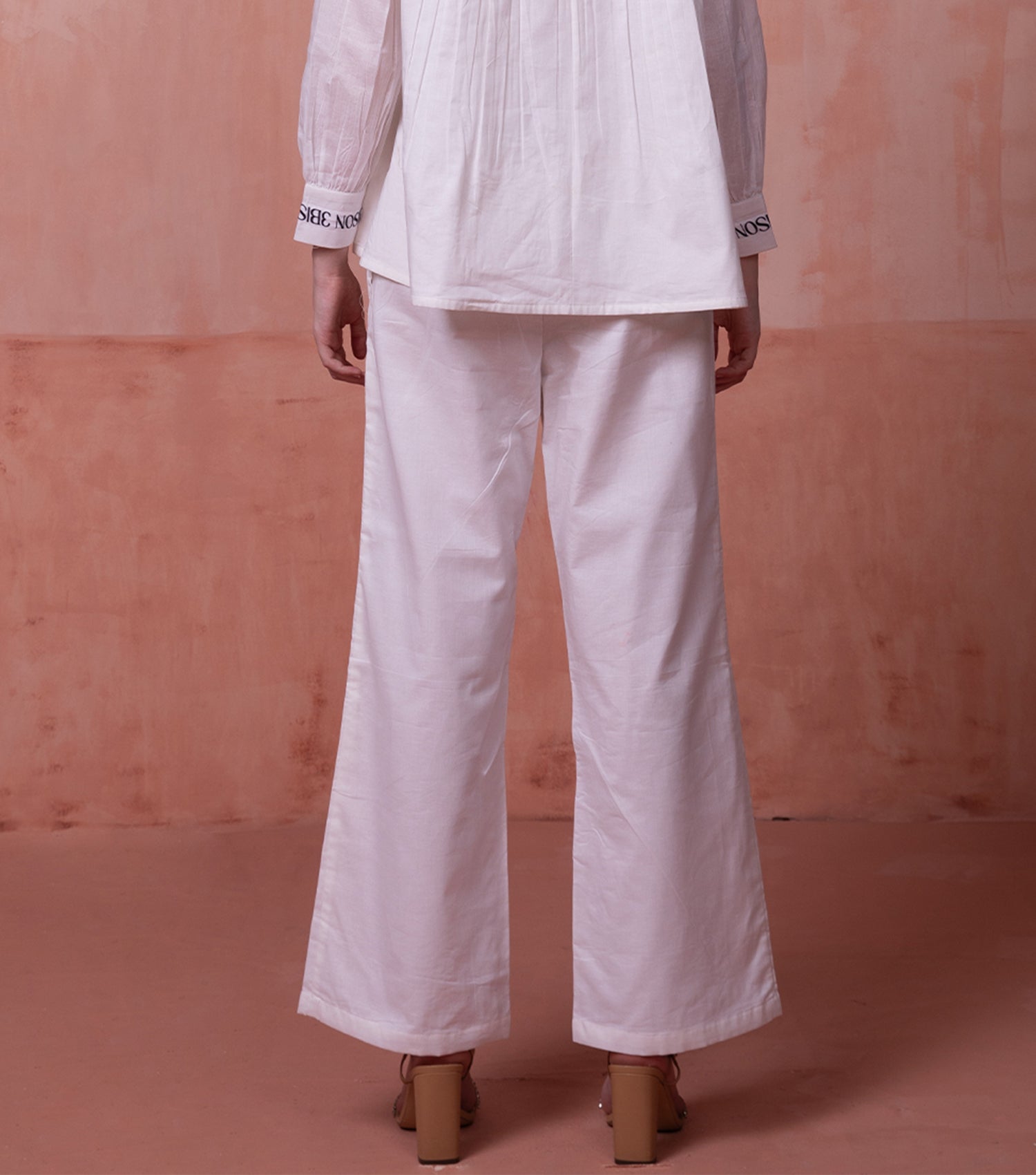  Classic Comfy White Trouser 6