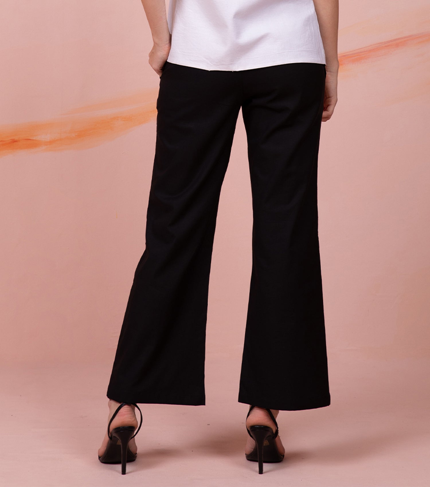 Comfy Black Formal Pant for Women 2