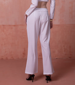 Cozy White Trouser 5