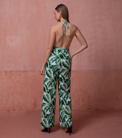 Emerald Floral Jumpsuit 5