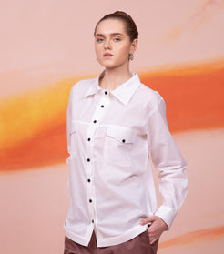 Mocha Match Casual Shirt for women 4