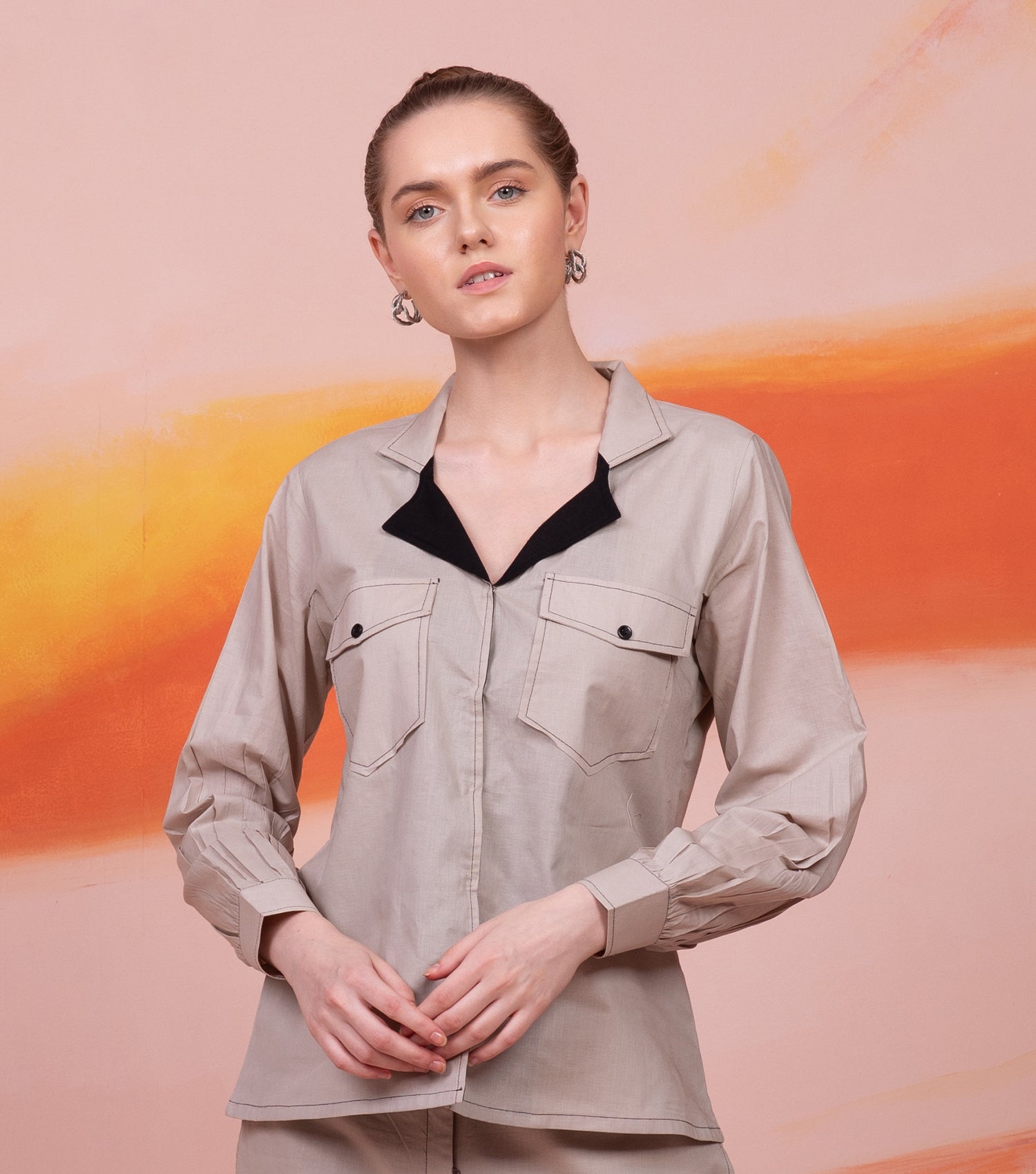 Neutral Classic Comfort Shirt for women 2