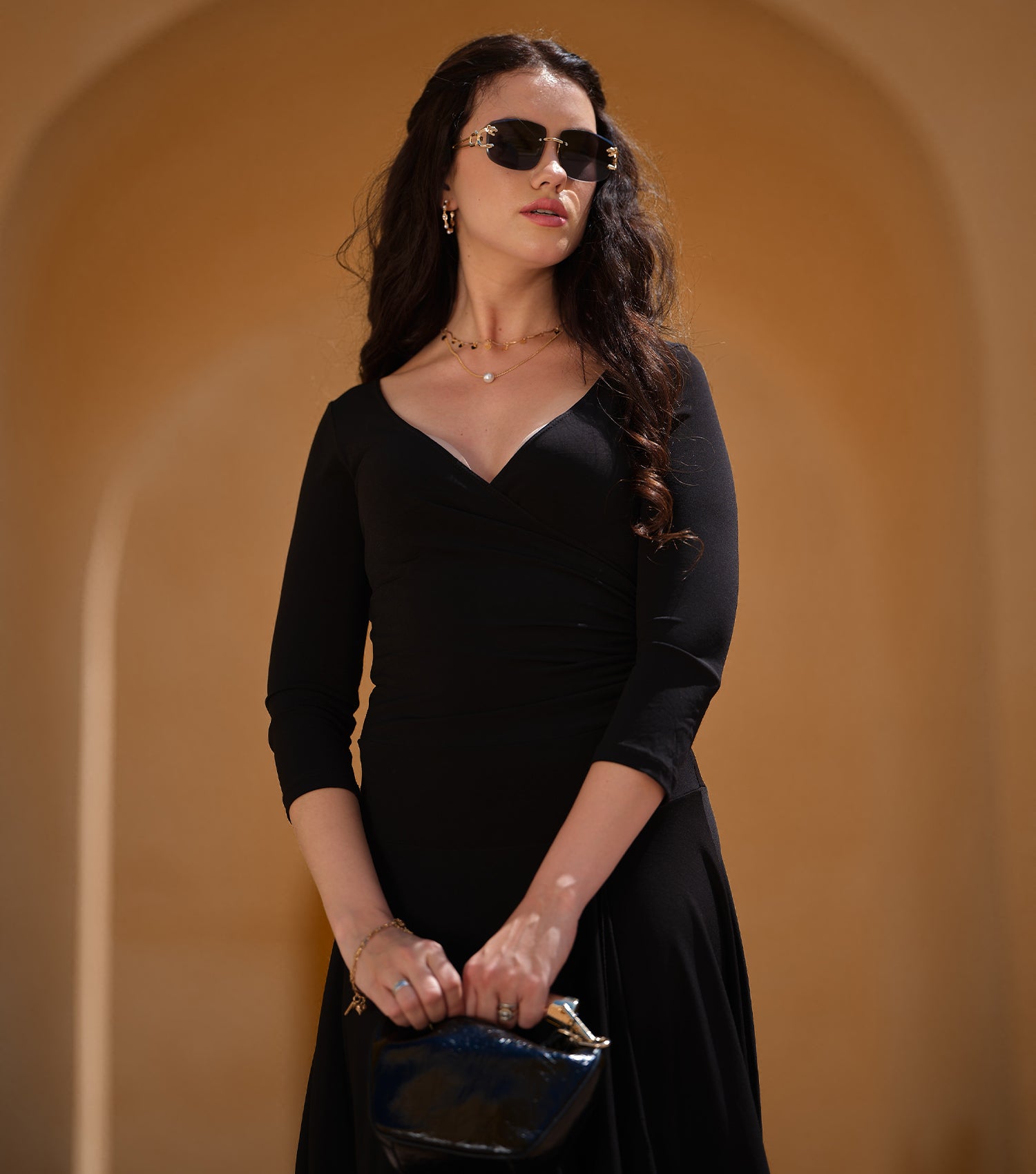 Buy Noir Grace Party Western Dress | 3 Bison Buy Noir Grace Party Western Dress | 3 Bison