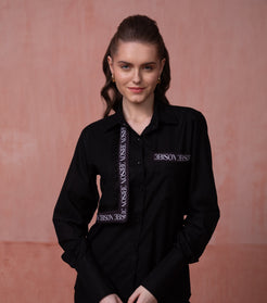 Noir Modern Shirt for women 5