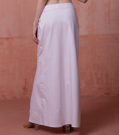 White Pencil Long Skirt for Ladies 4