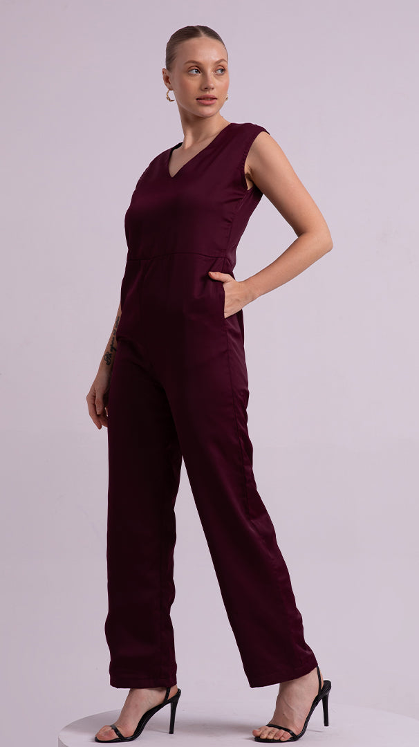 Purple Casual Jumpsuit 6